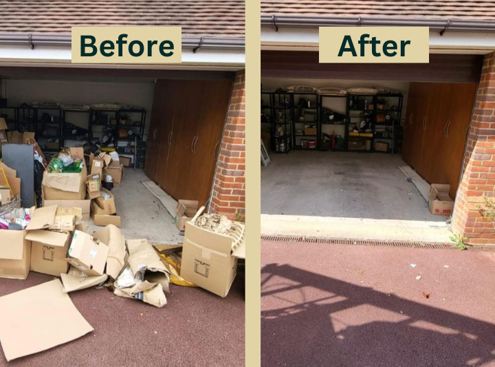 Commercial Waste before and after